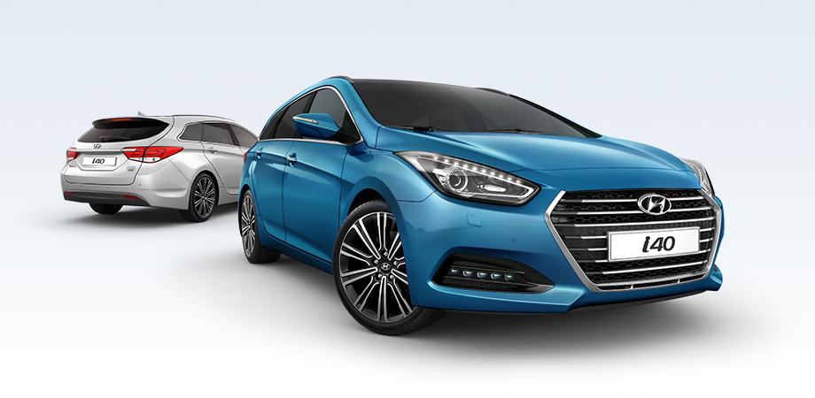 hyundai i40 kombi blau
